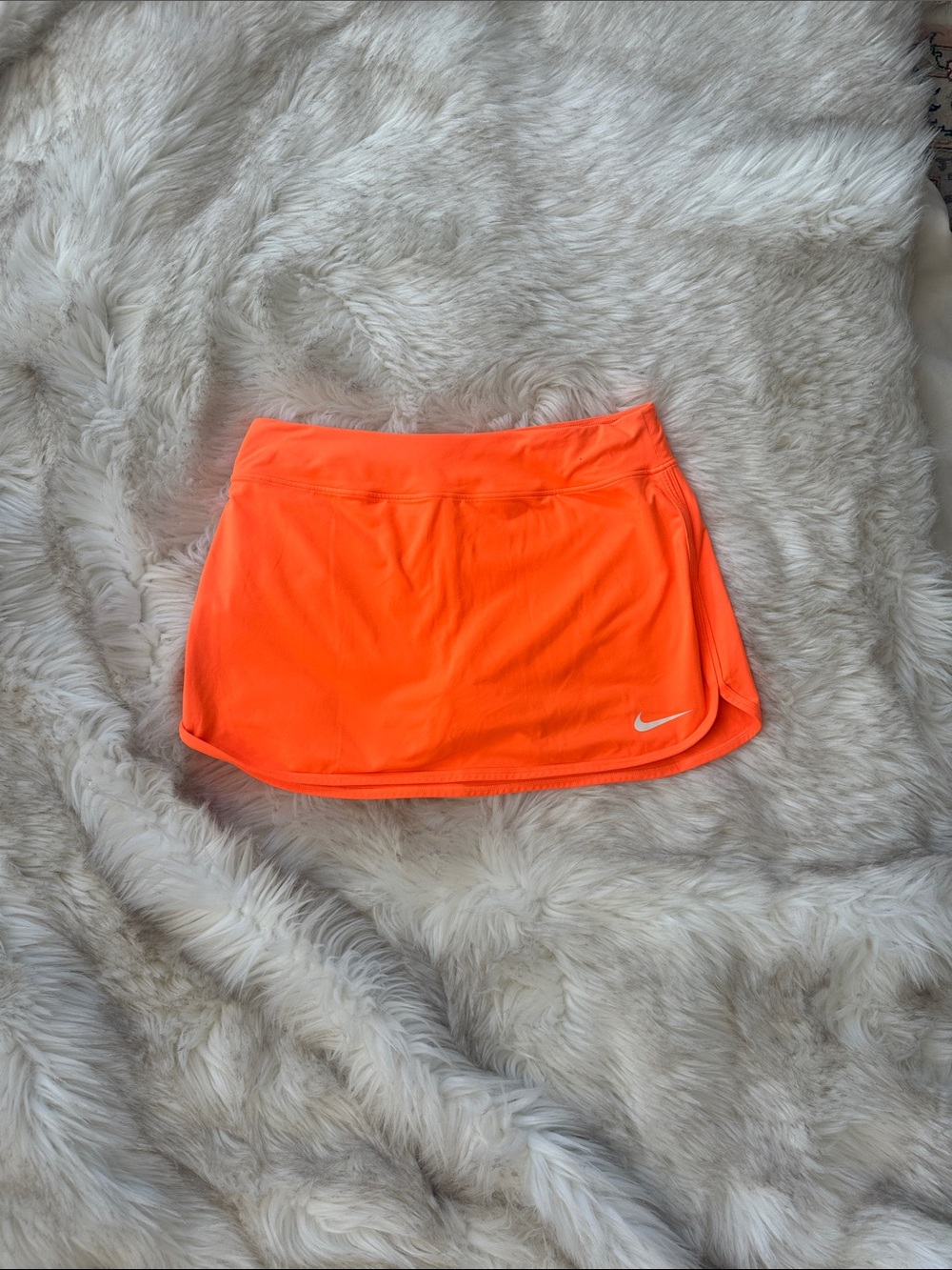 Nike Women’s Neon Orange Athletic Skort